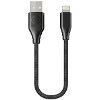 FOREVER CORE MFI CABLE USB - LIGHTNING 0,2 M 2,4A BLACK