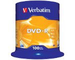 VERBATIM DVD-R 16X 4.7GB CAKEBOX 100PCS