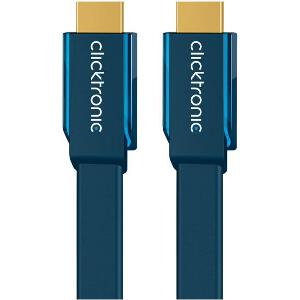 CLICKTRONIC HC295 FLAT HDMI CABLE 2M CASUAL