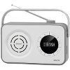 SENCOR SRD 3200 W PORTABLE PLL FM RADIO RECEIVER WITH BT USB MICRO SD AND AUX WHITE