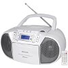 SENCOR SPT 3907 W CASSETTE PLAYER WITH CD BT MP3 USB AUX AND FM RADIO WHITE