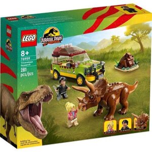 LEGO JURASSIC WORLD 76959 TRICERATOPS RESEARCH