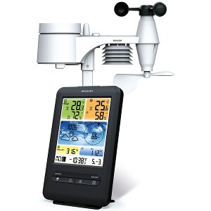 SENCOR SWS 9898 PROFESSIONAL WEATHER STATION WITH WIRELESS 5-IN-1 SENSOR