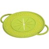 HAMA 111558 BOIL OVER SAFEGUARD, MADE OF SILICONE, ROUND, 21 CM, GREEN