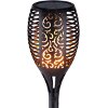 GREENBLUE SOLAR TORCH LED GARDEN LAMP GB156 REALISTIC LIVING FIRE EFFECT IP65