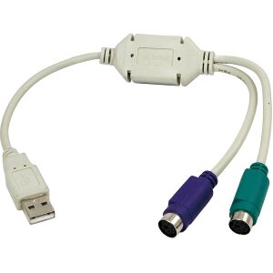 LOGILINK AU0004A USB TO PS/2 ADAPTER 0.2M