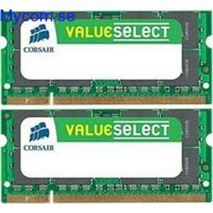 CORSAIR VS4GSDSKIT800D2 SO-DIMM DDR2 VALUE SELECT 4GB (2X2GB) PC2-6400 (800MHZ) DUAL CHANNEL KIT