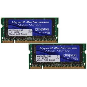 KINGSTON KHX5300S2LLK2/4G HYPERX SO-DIMM DDR2 4GB (2X2GB) PC5300 667MHZ DUAL CHANNEL KIT
