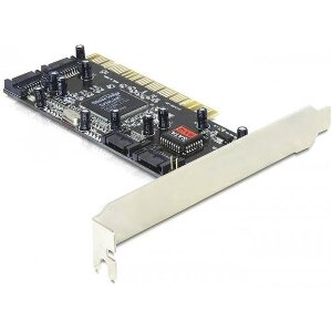 DELOCK PCI SERIAL ATA CONTROLLER 4 PORT RAID