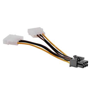 AKASA AK-CB4-6 2X4 PIN TO 6 PIN PCI-E CABLE ADAPTER