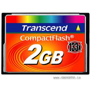 TRANSCEND COMPACT FLASH 2GB 133X