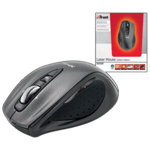 TRUST MI-7770C WIRELESS LASER MOUSE CARBON EDITION