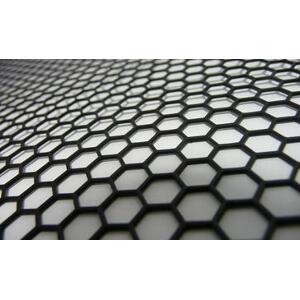 AC RYAN ACR-XP00618 MESHXPANEL HEXX 500X500MM 1.0MM ALU BLACK