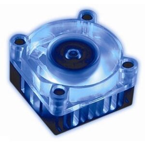 AKASA AK-210 CHIPSET COOLER WITH 4CM BLUE LED FANS