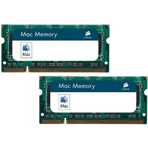 CORSAIR VSA4GSDSKIT667C4 SO-DIMM DDR2 MAC MEMORY 4GB (2X2GB) PC5300 (667MHZ) DUAL CHANNEL KIT