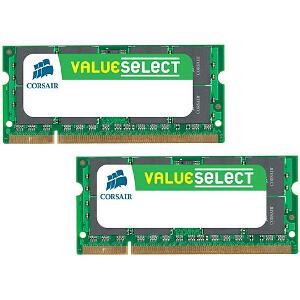 CORSAIR VS4GSDSKIT667D2 SO-DIMM DDR2 4GB (2X2GB) PC5300 (667MHZ) DUAL CHANNEL KIT