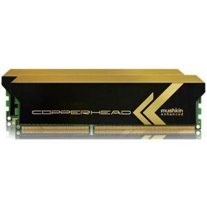 MUSHKIN 4GB (2X2GB) DDR3 PC3-12800 CL7 I5 COPPERHEAD DUAL CHANNEL KIT
