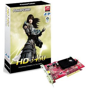 POWERCOLOR RADEON HD3450 512MD2 512MB AGP RETAIL