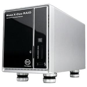 THERMALTAKE N0015LU MUS X-DUO-RAID 2BAY NETWORK ACCESS STORAGE