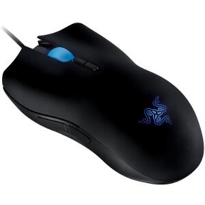 RAZER LACHESIS BLUE BLACK LASER GAMING MOUSE