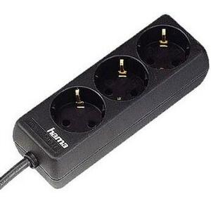 HAMA 30391 3WAY POWER STRIP BLACK