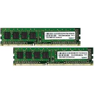 APACER 4GB (2X2GB) DDR3 PC10600 1333MHZ DUAL CHANNEL KIT