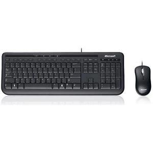 MICROSOFT WIRED DESKTOP 600 BLACK RETAIL GR