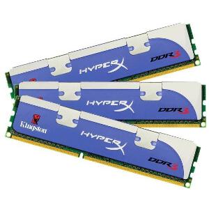 KINGSTON KHX1600C7D3K3/6GX DDR3 6GB (3X2GB) PC12800 1600MHZ HYPERX TRIPLE CHANNEL KIT