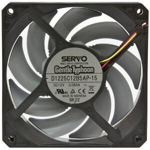 SCYTHE D1225C12B5AP-15 GENTLETYPHOON 120MM 1850RPM FAN