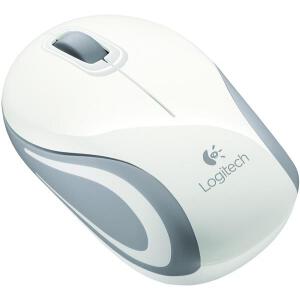 LOGITECH 910-002740 WIRELESS MINI MOUSE M187 WHITE