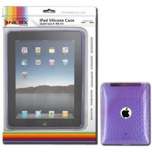 NILOX IPAD COVER PURPLE ΣΙΛΙΚΟΝΗΣ