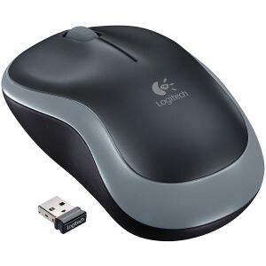 LOGITECH 910-002235 M185 WIRELESS MOUSE SWIFT GREY