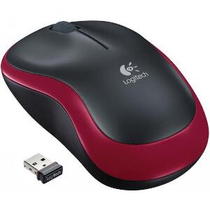 LOGITECH 910-002237 M185 WIRELESS MOUSE RED