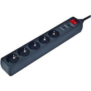 ENERGENIE SPG5-C-5 5 SOCKETS SURGE PROTECTOR 1.5M BLACK