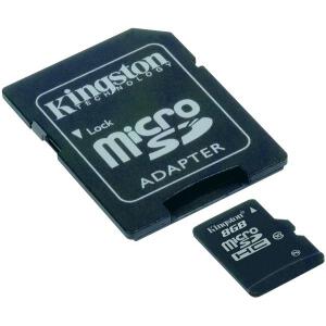 KINGSTON SDC10/8GB 8GB CLASS10 MICRO SDHC + 1 ADAPTOR