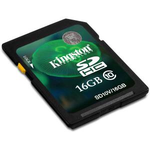 KINGSTON SD10V/16GB 16GB SDHC CLASS 10