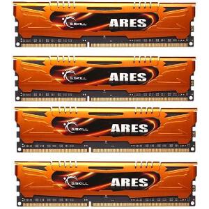 G.SKILL F3-1600C10Q-32GAO 32GB (4X8GB) DDR3 PC3-12800 1600MHZ ARES QUAD CHANNEL KIT