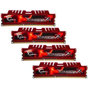 G.SKILL F3-12800CL10Q-32GBXL 32GB (4X8GB) DDR3 PC3-12800 1600MHZ RIPJAWSX QUAD CHANNEL KIT