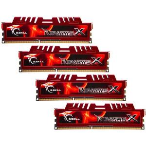 G.SKILL F3-12800CL9Q-16GBXL 16GB (4X4GB) DDR3 PC3-12800 1600MHZ RIPJAWSX QUAD CHANNEL KIT