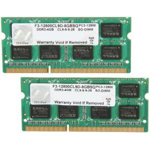 G.SKILL F3-12800CL9D-8GBSQ 8GB (2X4GB) SO-DIMM DDR3 PC3-12800 1600MHZ DUAL CHANNEL KIT