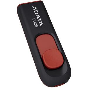 ADATA CLASSIC C008 16GB USB2.0 FLASH DRIVE BLACK/RED