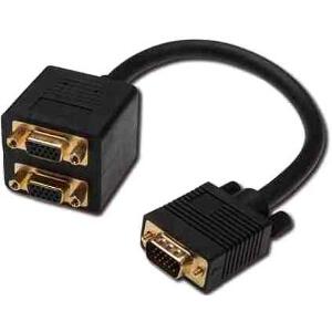 LAMTECH LAM287209 VGA MONITOR Y SPLITTER HD15 2XM/F 0.2M