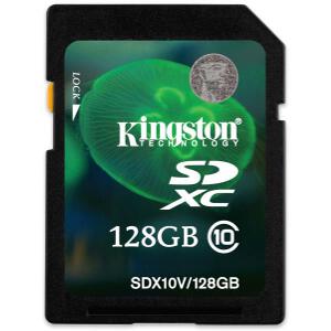 KINGSTON SDX10V/128GB 128GB SDXC CLASS 10