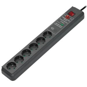 BRENNENSTUHL SECURE-TEC LINE 6 SOCKET ANTHRACITE