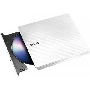 ASUS SDRW-08D2S-U EXTERNAL SLIM DVD±R/RW DRIVE WHITE