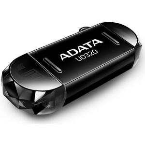 ADATA DASHDRIVE DURABLE UD320 32GB USB2.0 FLASH DRIVE BLACK