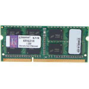 KINGSTON KVR16LS11/8 8GB SO-DIMM DDR3 1600MHZ VALUE RAM