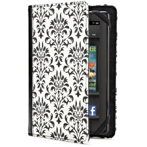 VERSO HARDCASE VERSAILLES COVER FOR E-READER 7'' BLACK/WHITE