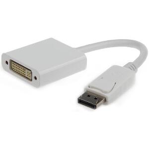 CABLEXPERT A-DPM-DVIF-002-W DISPLAYPORT TO DVI ADAPTER CABLE WHITE