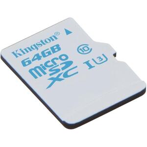 KINGSTON SDCAC/64GBSP 64GB MICRO SDXC ACTION CAMERA UHS-I U3 CLASS 3